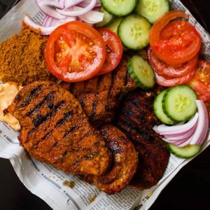 Suya Pepper Grilled Chicken